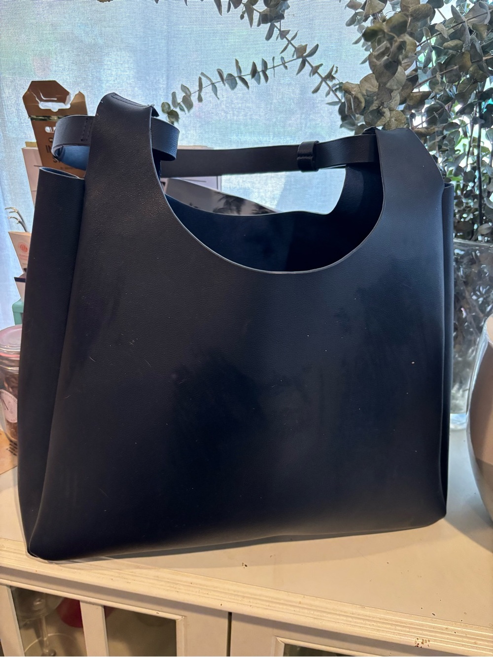 Neiman Marcus Black Women's Tote Bag with Top Handle